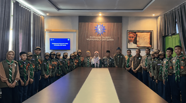 Kwarda HW Gowa Lepas Kontingen LPB V Nasional
