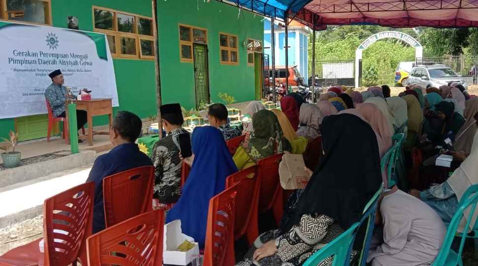 Gerakan Perempuan Mengaji PDA Gowa di Bontomarannu Perkuat Akhlak Islami