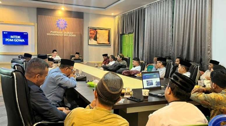 Rapat MTDK PDM Gowa Fokus Penguatan Dakwah dan Pembinaan