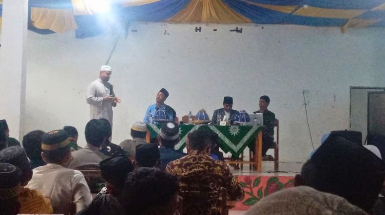 PCM Bungaya dan Ponpes Darul Darul Fallaah Gelar Pengajian dan Dialog Genealogi Palestina