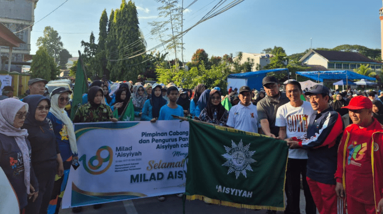 Aisyiyah Gowa Gelar Jalan Sehat dan Layanan Kesehatan Gratis Peringati Milad Ke-109