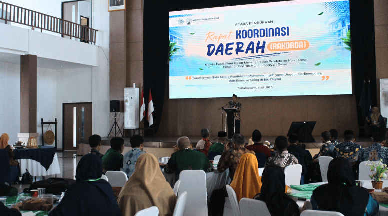 Rakorda Dikdasmen Gowa Dorong Percepatan Sekolah Unggul Muhammadiyah